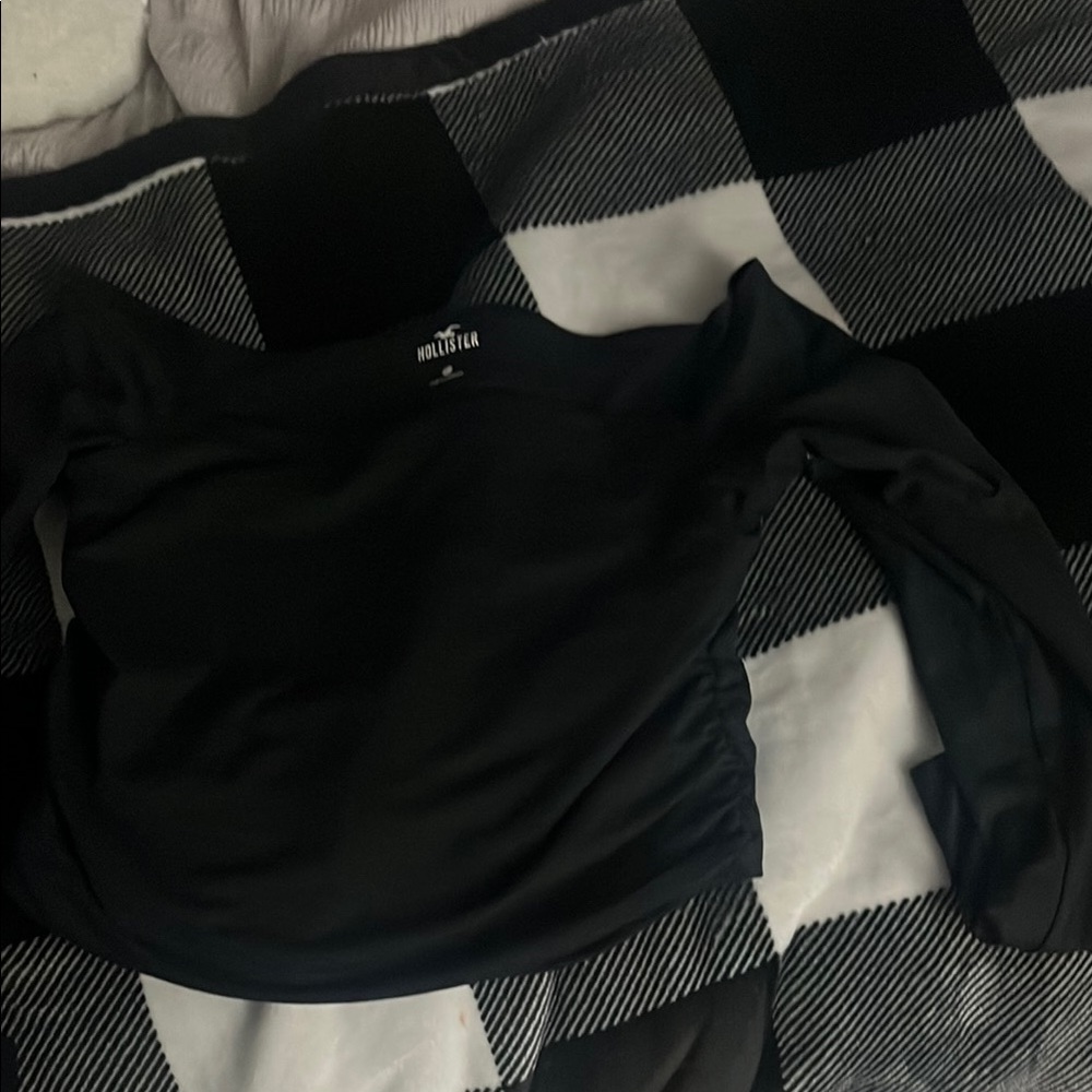 Hollister Black Long Sleeve Top
